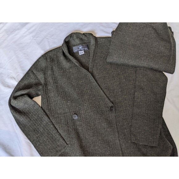 Peruvian Connection Mandala Long Cardigan Knit Skirt BABY ALPACA